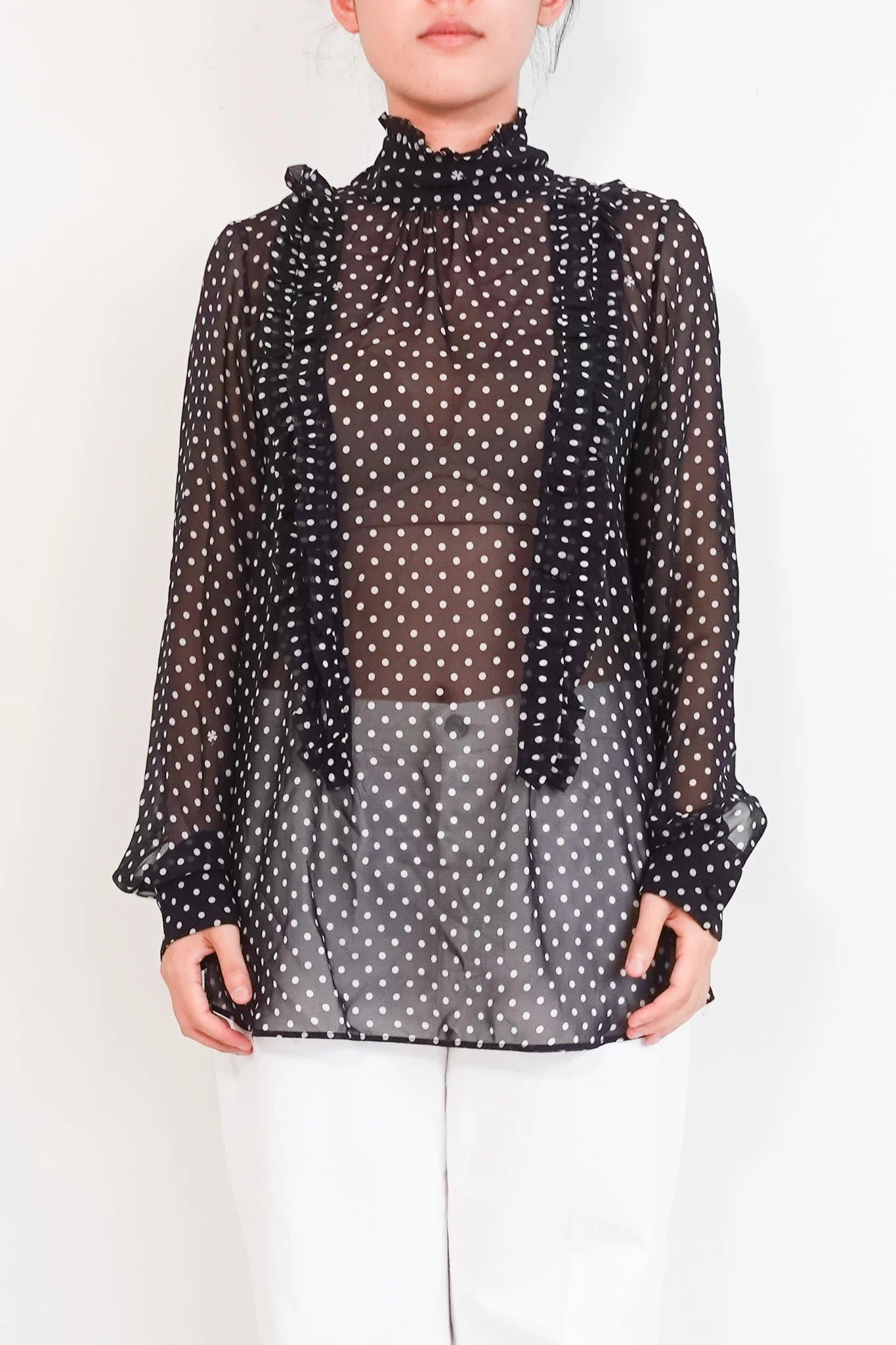 Polka Dot Blouse